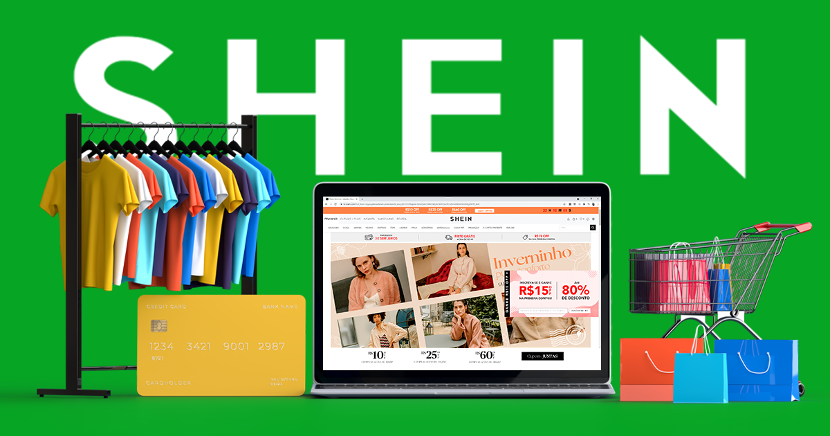 Shein é o e-commerce de modas com mais acessos no Brasil; confira o ranking